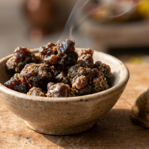 Pure natural Guggal resin stones for traditional havan and spiritual purification.