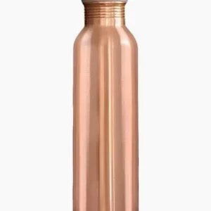 Pure copper water bottle for Ayurvedic health benefits and natural alkaline water